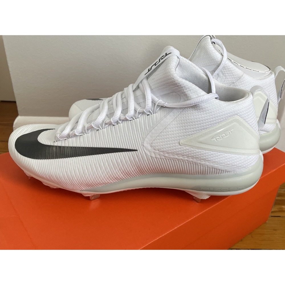 Mens Nike Zoom Trout 3 White Grey, Size 12,‎ New